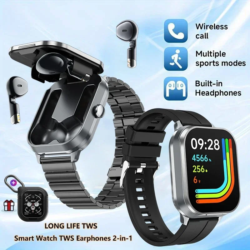 

2024 New 5.3 Bluetooth Call Watch with 2.01-inch TFT HD Screen. NFC. Heart Rate Monitoring Men's Smart Watch Premium Smartwatch.