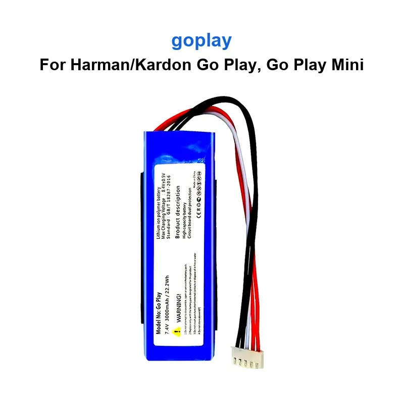 

Battery For Harman/Kardon Go Play, Go Play Mini goplay CP-HK06