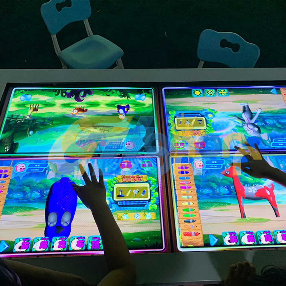 Proyektor Interaktif AR 3D Hologram Simulator Proyeksi Gambar Interaktif Proyektor Interaktif