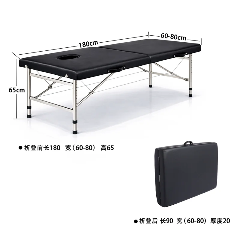 Nordic Swivel Massage Bed Contemporary Barbershop Massage Table Movable Functional Camilla Masaje Commercial Furniture