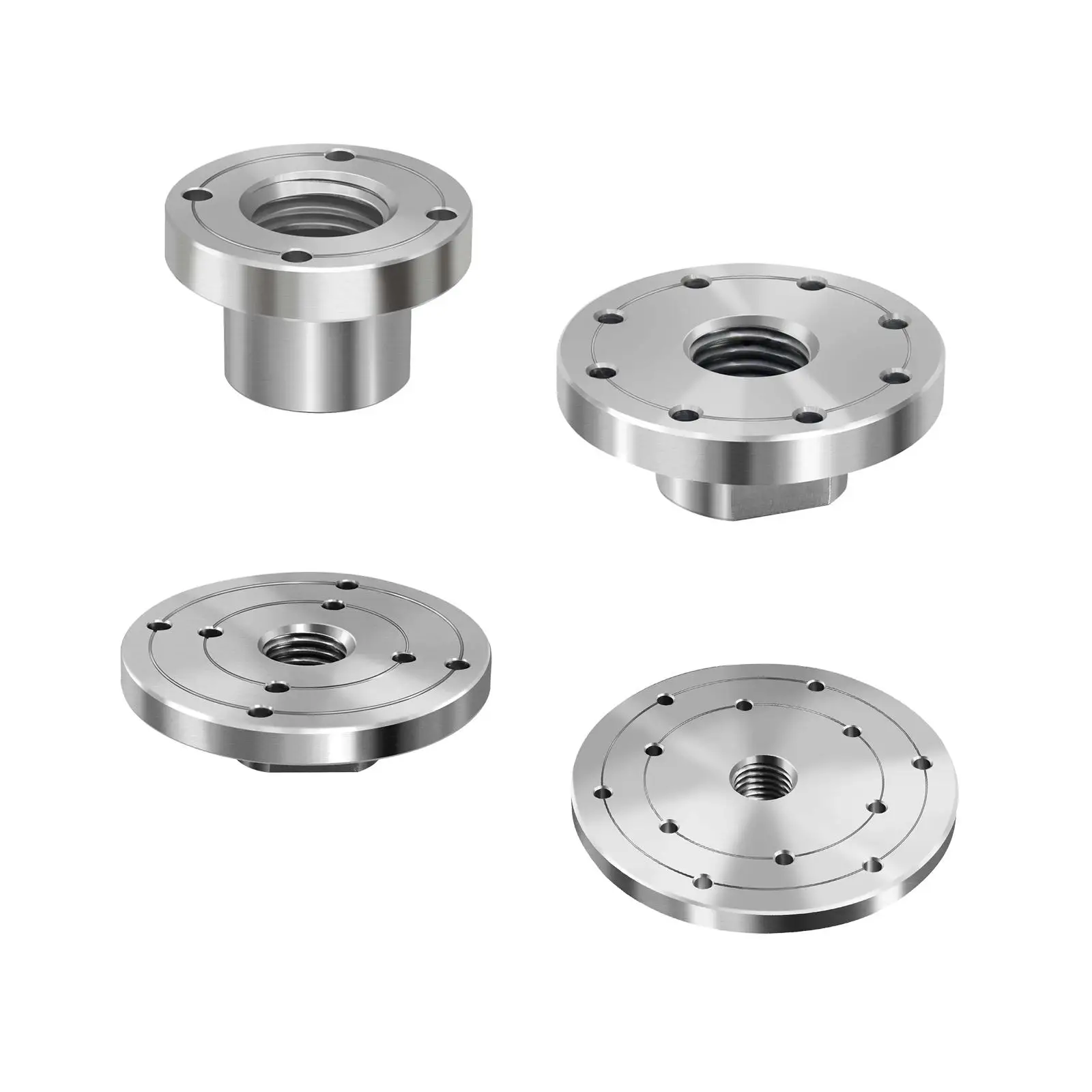 Woodworking Machine Chuck Face Plate, Wood Lathe Faceplate Sturdy Power Tool Replaces Spindle Thread for Carpentry Equipment