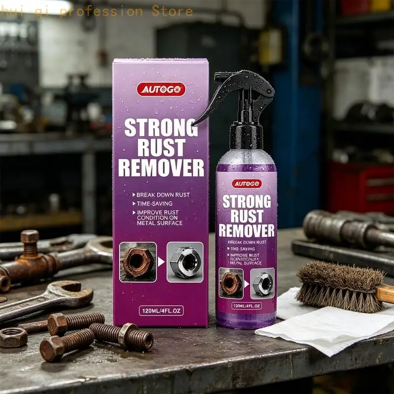 Metal Care Bottle Rust Remover for Tools, Hardware and Routine Cleaning Use H8WE