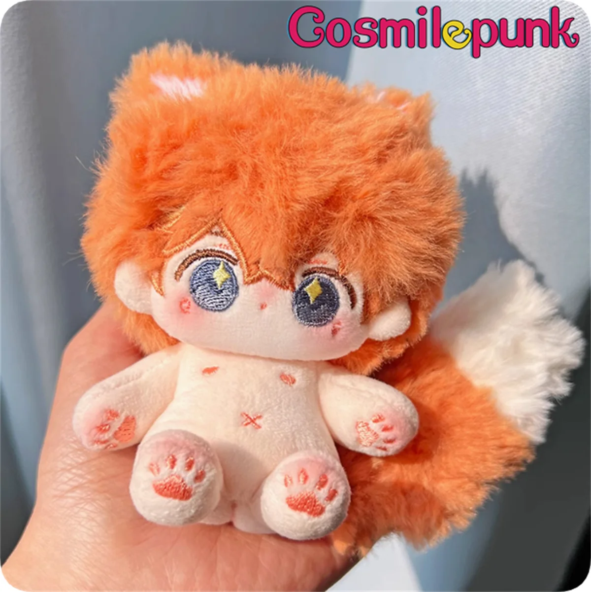 10cm Plush Doll Genshin Impact Childe Tartaglia Zhongli Xiao Kaedehara Kazuha Wriothesley Change Clothes Outfits Cosplay Gift