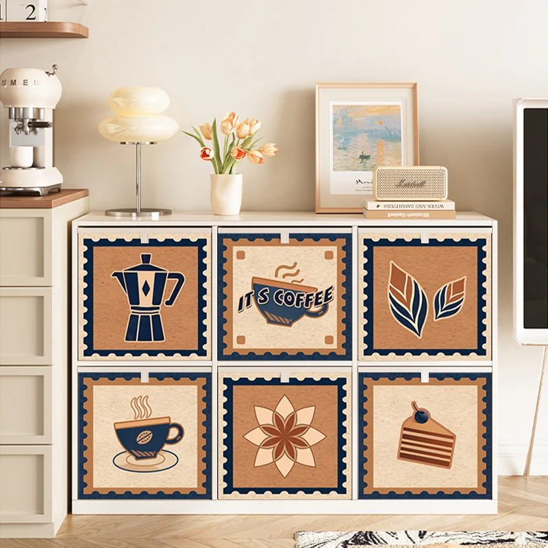 

Ретро-коробка для хранения из ткани, большая вместительная корзина-органайзер для дома, складной шкаф для хранения из ткани Окс