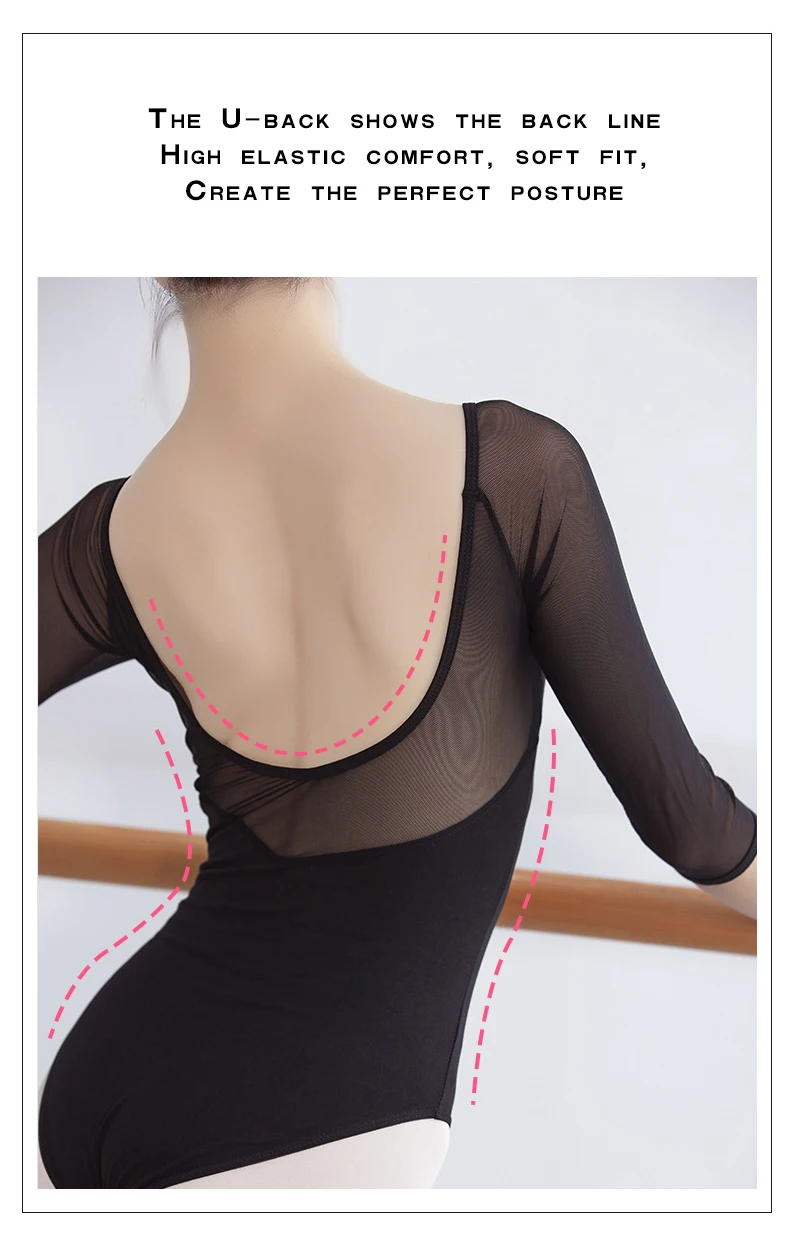 반팔 발레 트레이닝 드레스 성인 여성 댄스 드레스 에어리얼 요가 점프수트 선생님 바디 아트 테스트 하이 힙 체조복