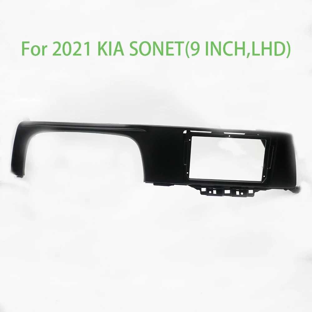 for 2021 KIA SONET LHD Car Accessories 9 Inch Frame Fascia Adapter Android Radio Audio Dash Fitting Panel Kit
