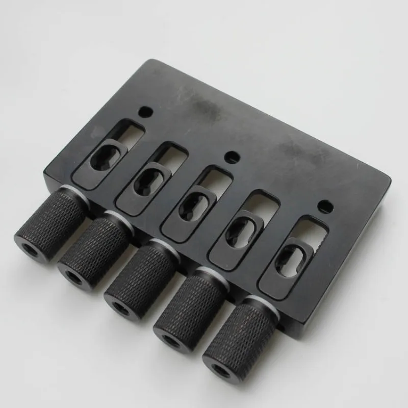 Suitable for five-string headless electric bass bridge, headless bass bridge 5-string; parts