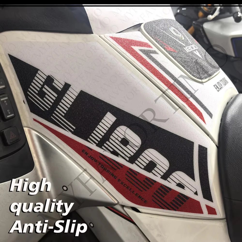 For Goldwing Gold Wing GL1800 GL 1800 F6B Tour 2011-2017 New Motorcycle Tank Pad Frosted Stickers Waterproof Anti-Slips Decals