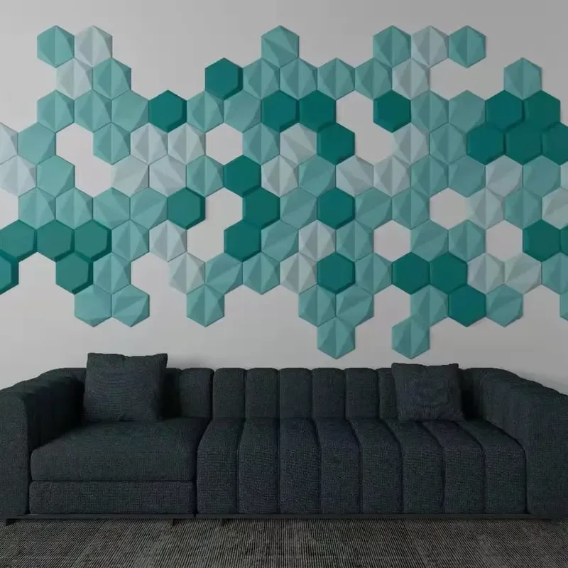 3d Art Leather Wall Panel Fashion TV Bedroom Wall Coating Background Leather Wall Panel