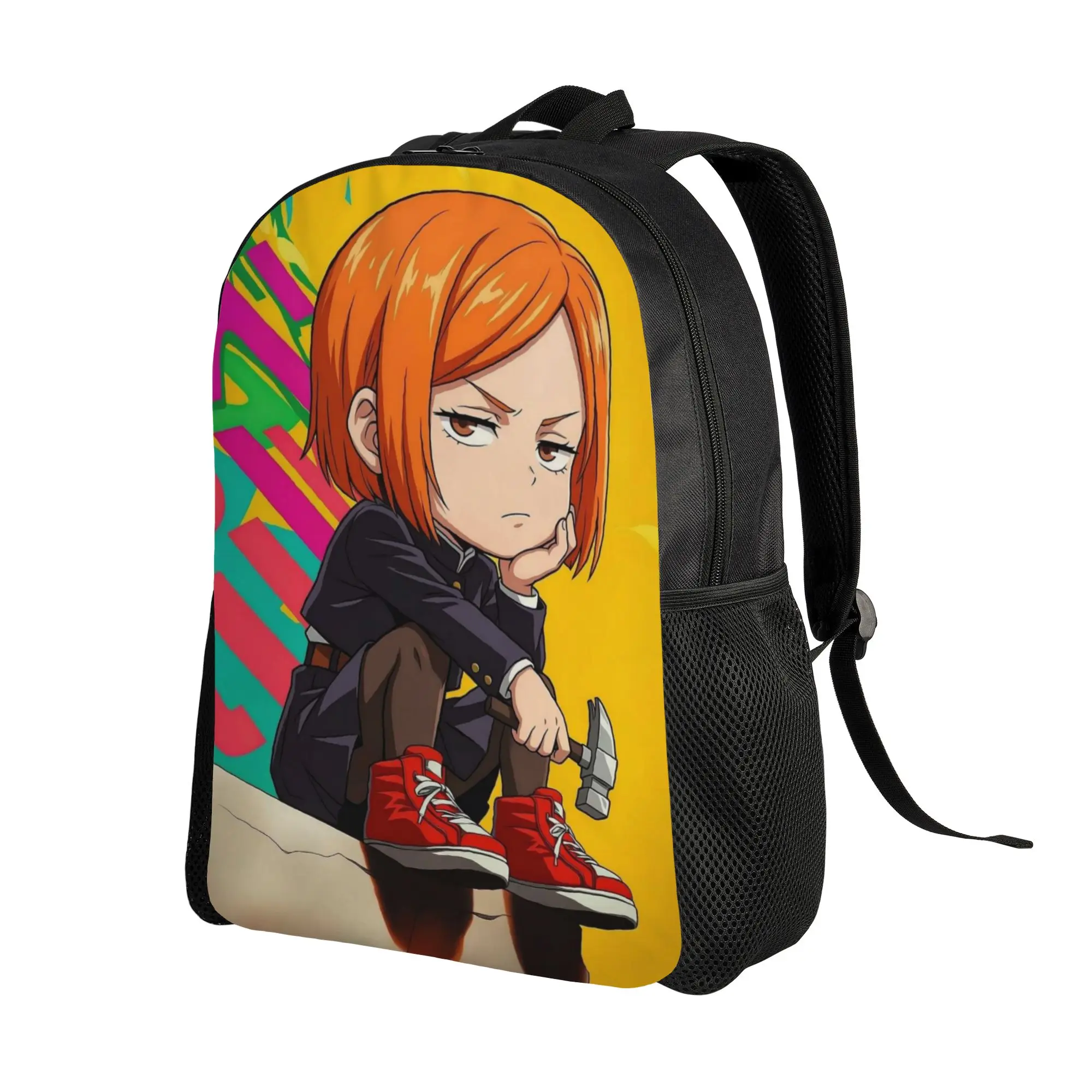 Back to school season Nobara Kugisaki (9) Bookbag Jujutsu Kaisen Students Personalised Backpack