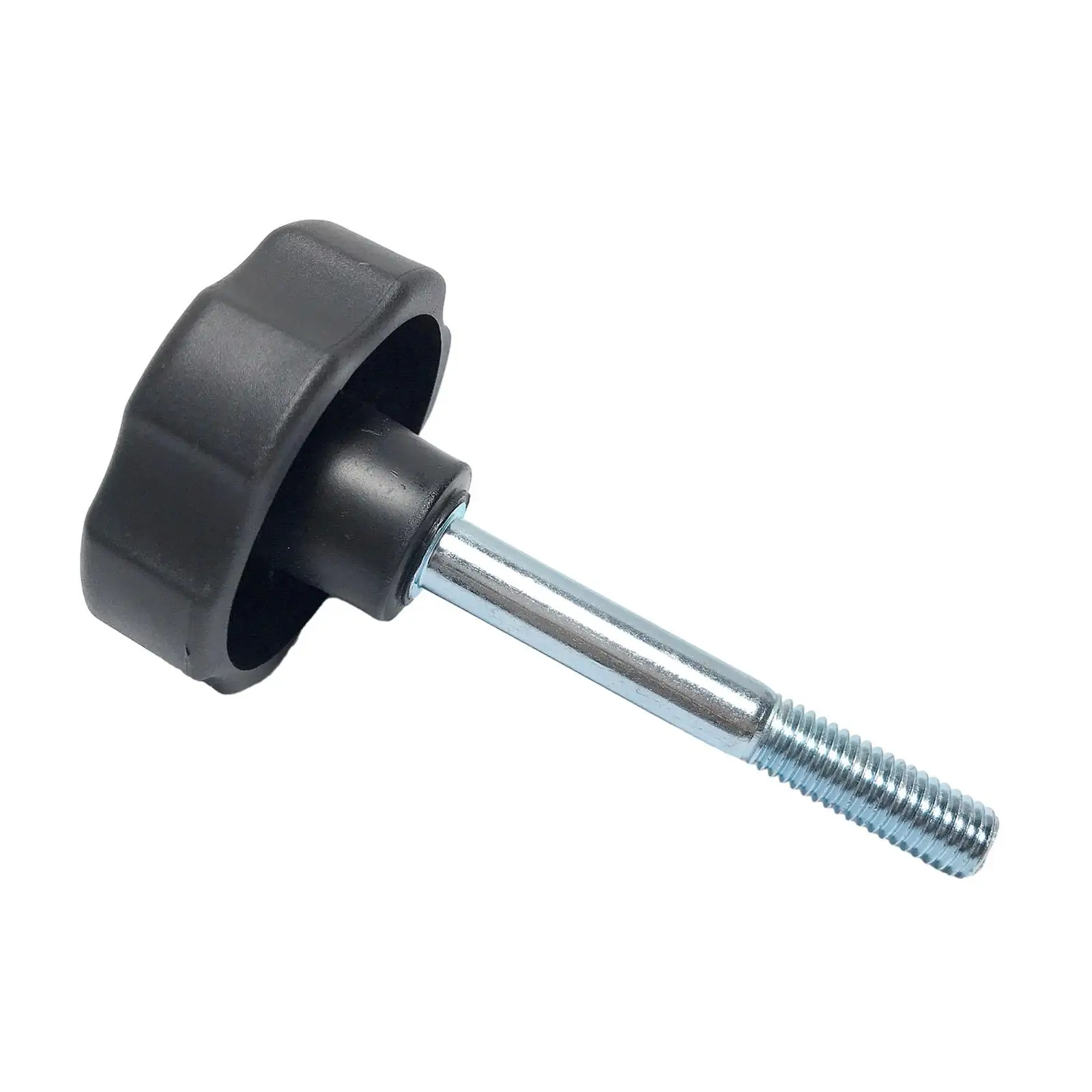 Fitness Equipment Bolt Knob Threaded Plastic Screw Replacement for Exercise Bicycle and Weight Benches