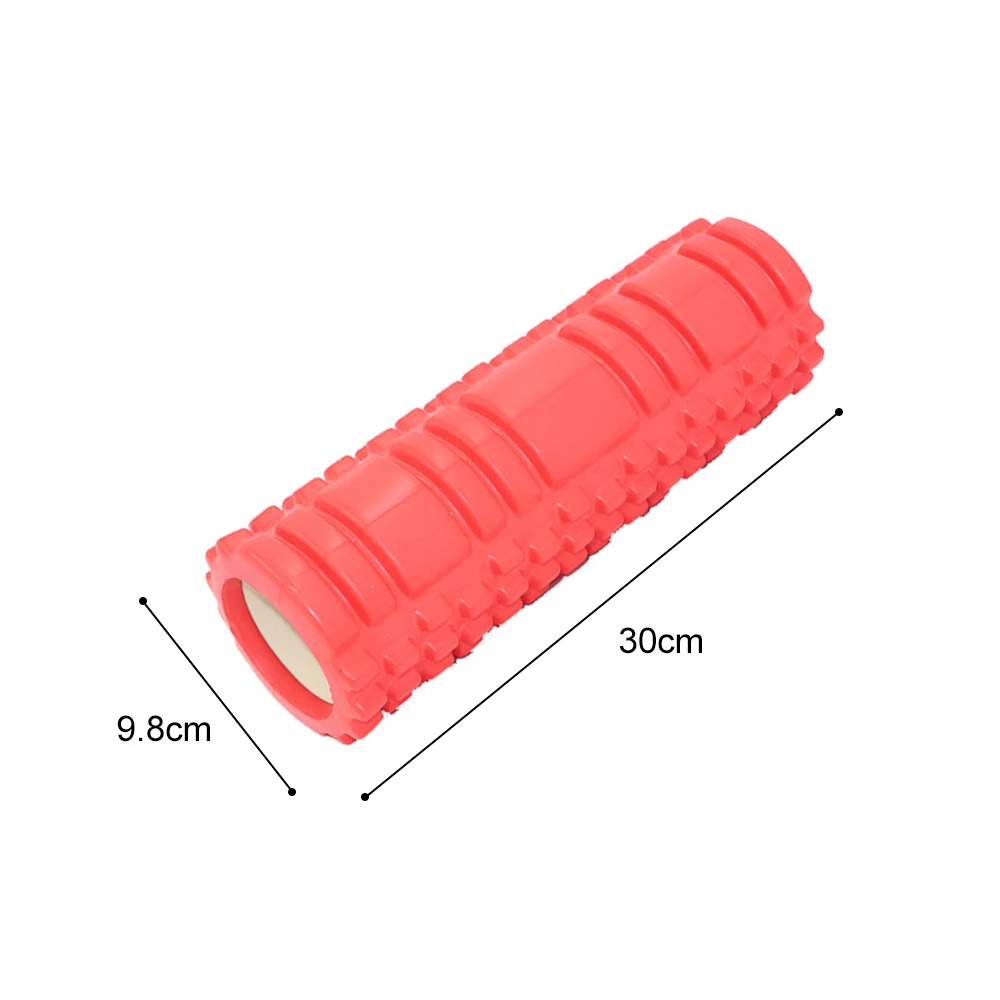 Yoga Column Foam Fitness Muscle Training Pilates Sports Massage Foam Roller Grid Trigger Point Therapy Home Gym Exercise