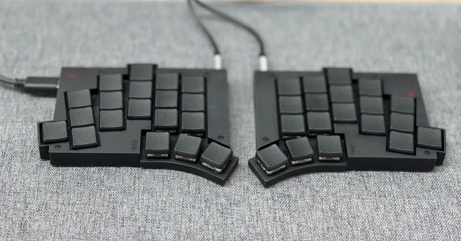 TOTEM 38 Keys Split Low Profile Keyboard Wired 3D Printing Resin/Pla  VAIL Customized Hot Swap Ergonomic Game Keyboards PC Gamer