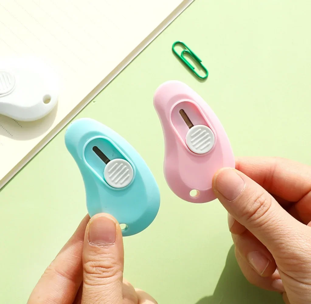 12 Pcs Wholesale Japanese Style Simple Mini Cute Portable Expandable Letter Opener Back To School