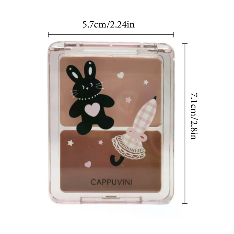 Cappuvini água brilhante bochecha blush iluminador creme alto brilho brilho rouge natural iluminar rosto contorno blush maquiagem