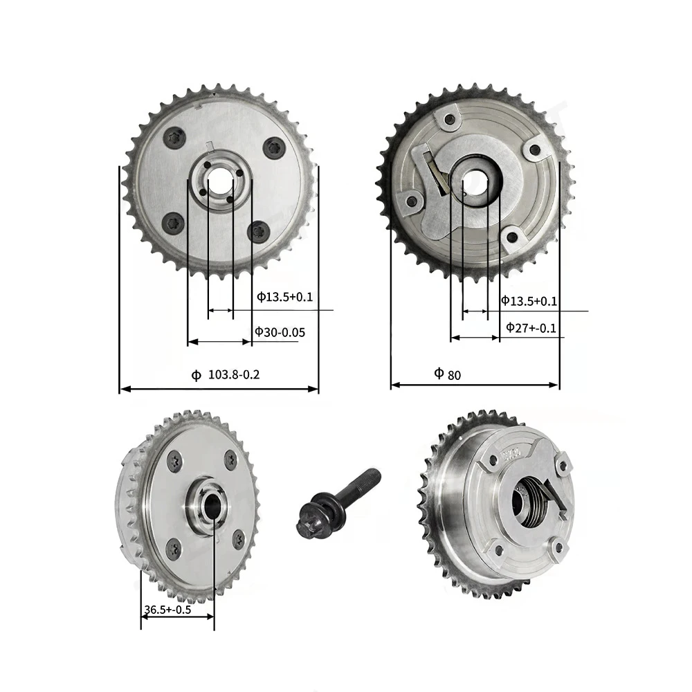 11367545862 +11367536085 VVT Camshaft Timing Chain Sprocket for BMW Mini Cooper R56 R57 R58 1.6L