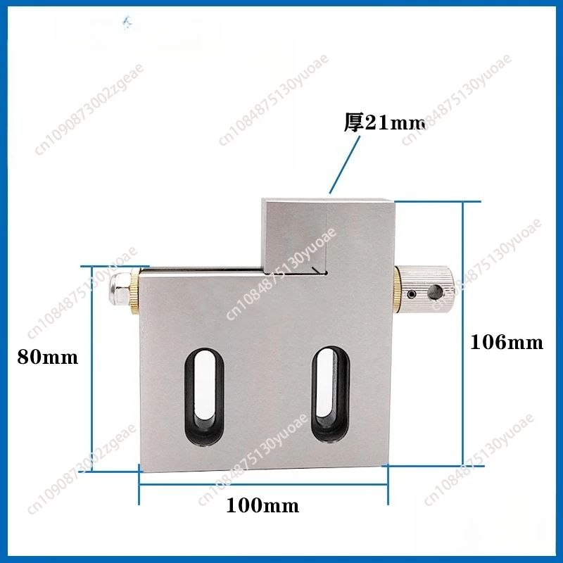 CNC Wire Cutting Slow Wire Cutting Special Clamp Clamping Range 0-50 0-100 Manual Stainless Steel Vise Wanli Clamp