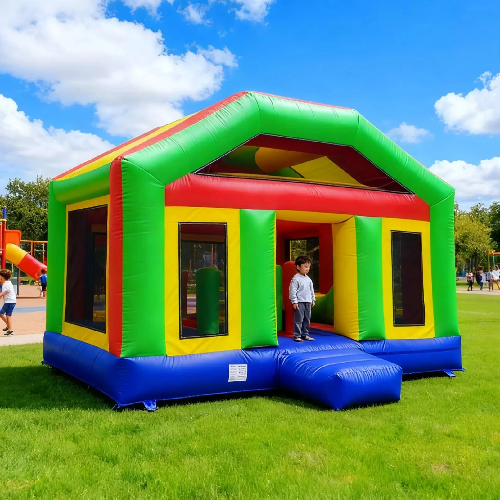 Playground Bouncer Combo Outdoor Jumping Bouncy Castle Bouncer For Birthday Party inflatable Park Bouncer Playground