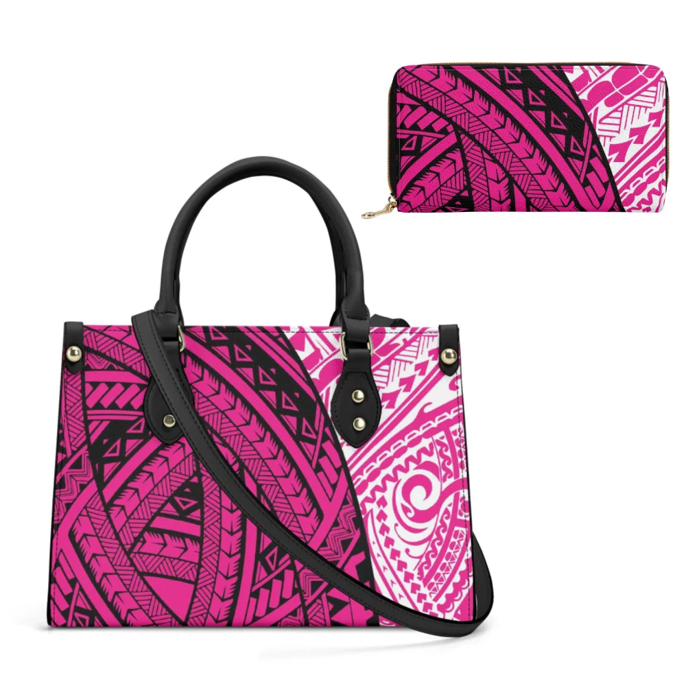 

Fashionable Polynesian Handbags, Exquisite Large-Capacity Hawaiian Women'S Bags, Travel Exquisite Shopping Bags, Custom-Printed