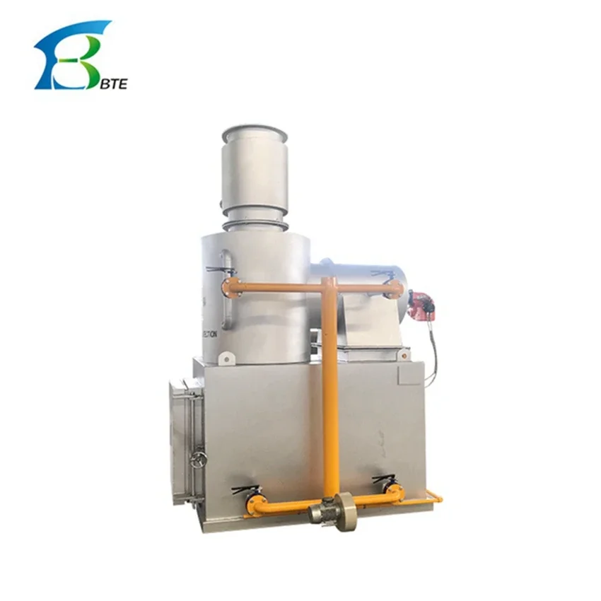 Food Plastic Garbage Baby Diapers Industrial Waste Incinerator Disposable Bio Waste Incinerator