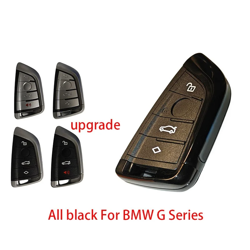 Image of Schwarzes Upgrade N5F-ID21A Smart Remote Autoschlüsselgehäuse für BMW G-Serie 3 5 6 7 X3 X5 X7 G01 G02 G08 G30 G31 G32 G38