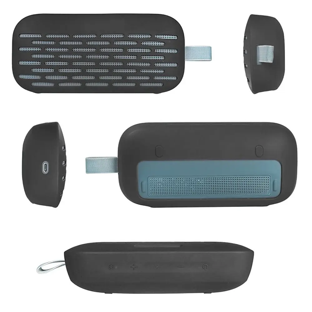 Silicone Bluetooth Speaker Cover Shockproof Soft Protective Case Anti-Fall Portable Sleeve for Bose SoundLink Flex Travel - Image 6