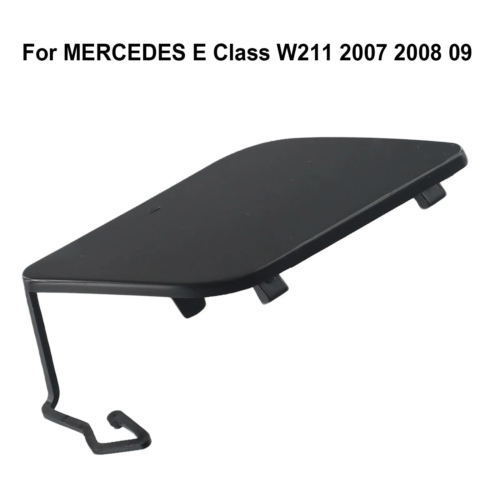 

Black ABS Car Front Former Bumper Tow Hook Cover Cap For MERCEDES E Class W211 2007-2009 A2118851022 Car Accessories