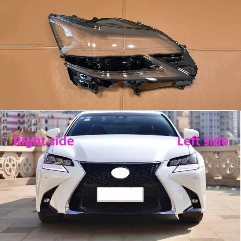 

Для Lexus GS200 GS300 GS350 GS430 2016 2017 2018, корпус автомобильной фары, сменная крышка фары, линза, стекло фары
