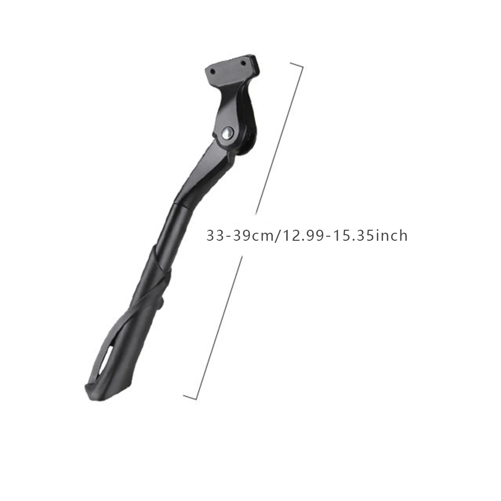 Ajustável Aluminum Alloy Bicycle Kickstand, Bike Estacionamento Rack Suporte, Fácil Instalação, MTB, Neve, Dobrável