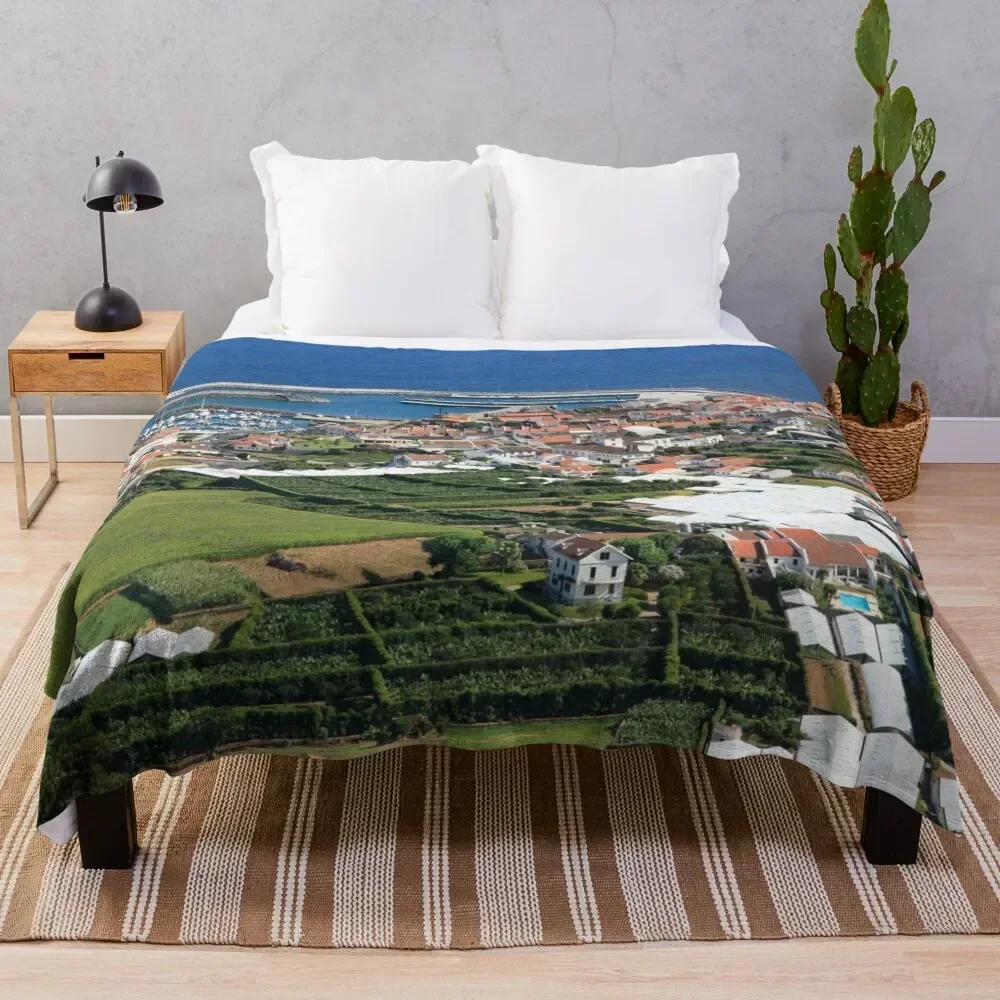 

Vila Franca do Campo, Azores Throw Blanket Loose Shaggy Blankets For Bed Blankets