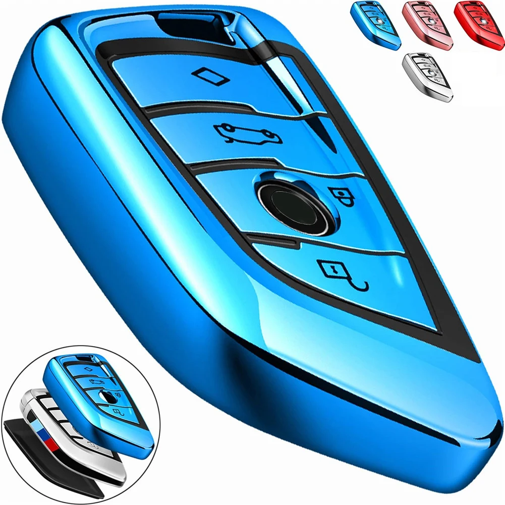 

Durable Key Fob Case Premium Soft TPU Anti-dust Full Protection For BMW 2 5 6 7 Series X1 X2 X3 X5 X6 Auto Accessories Wholesale