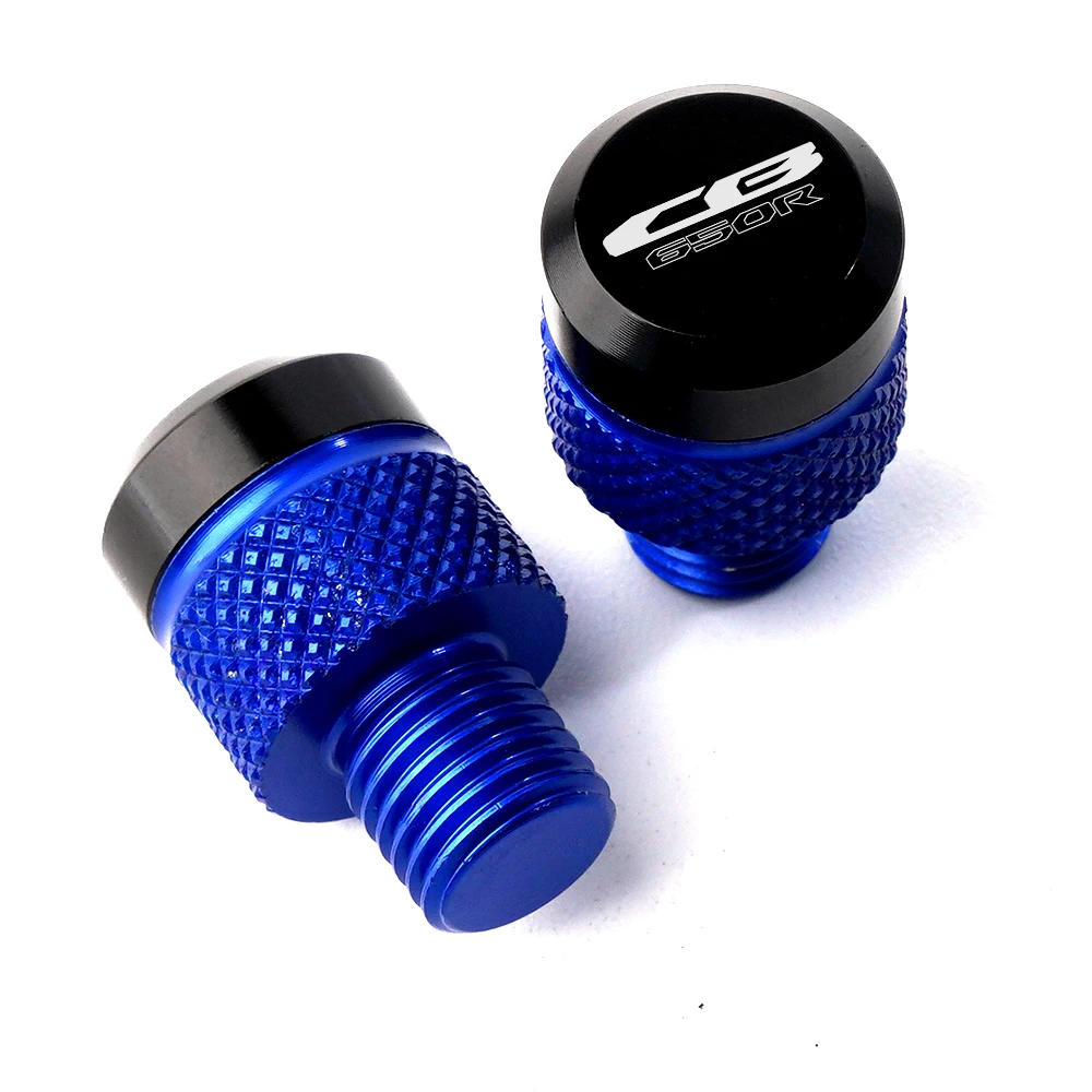 For Honda CB650R CB 650R CB 650 R 2019-2022 2021 Mototcycle Accessories M10*1.25 CNC Aluminum Mirror Hole Plugs Screws Bolts