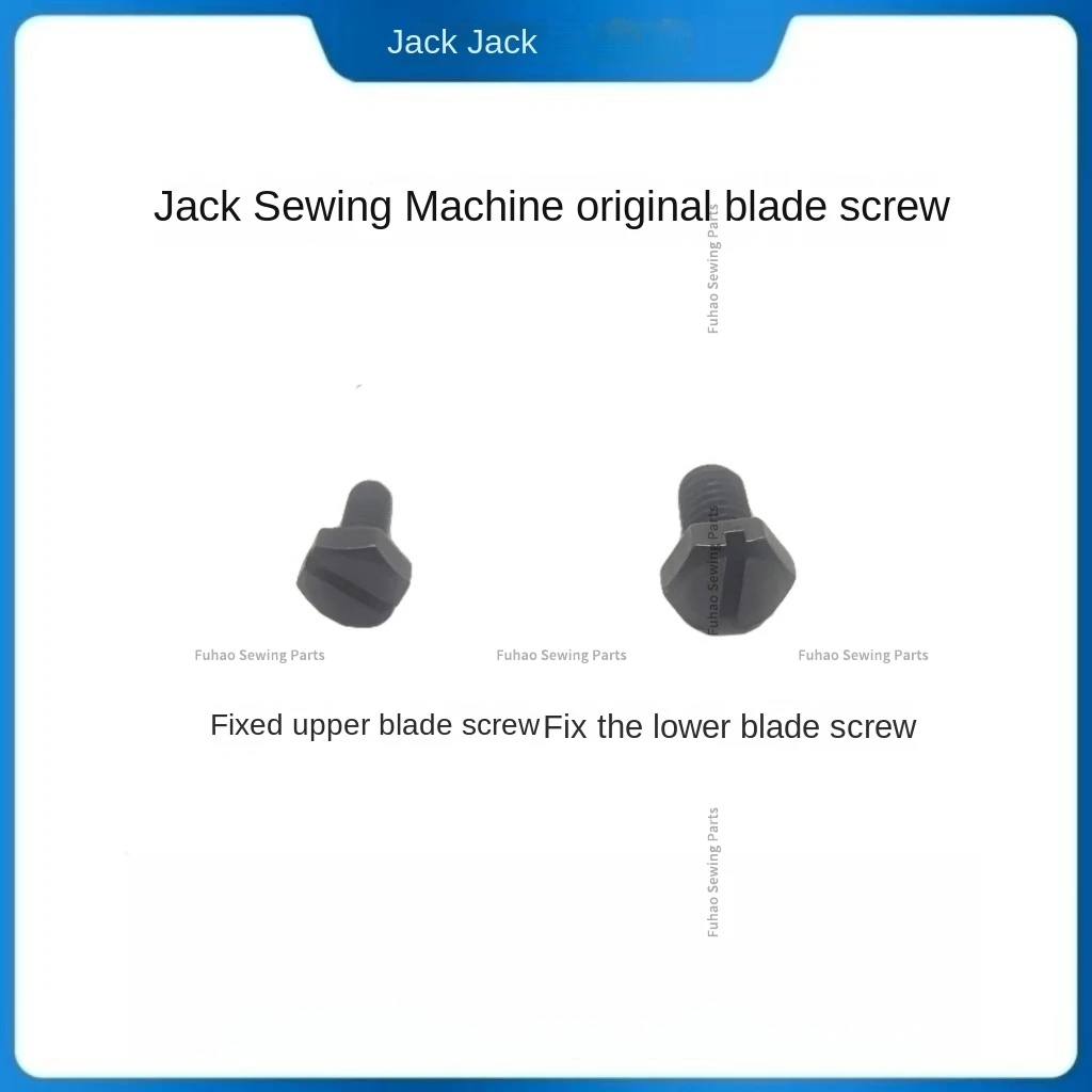 100 Stück obere Klingens ch raube untere Messers ch rauben schwarze Schrauben für Jack Bruce E4 C4 C5 B5 Overlock Industrien äh maschine