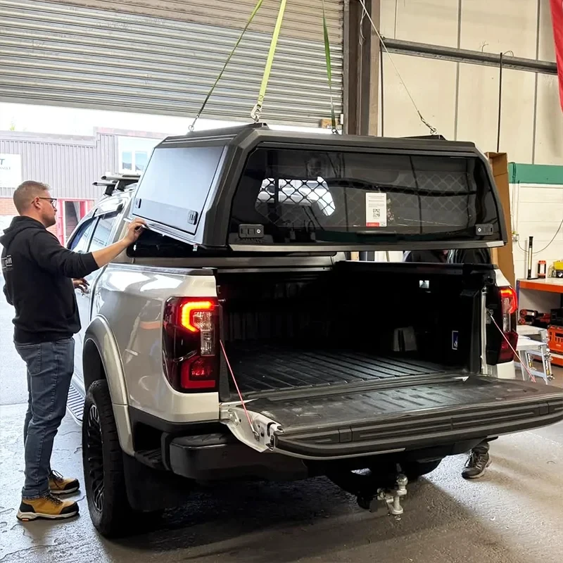 

Factory Hot SaleEXTREME All Weather 4X4 Pickup Truck Hardtop Aluminum Bed Canopy Topper F0 Supercrew .Ft