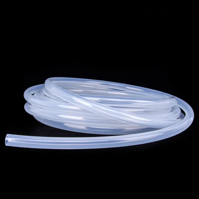 1Pcs 1-5Meters Transparent Silicone Tube ID 2/2.5/3/4/5mm Unscented Food Grade High Temperature Resistant Hose Pipe