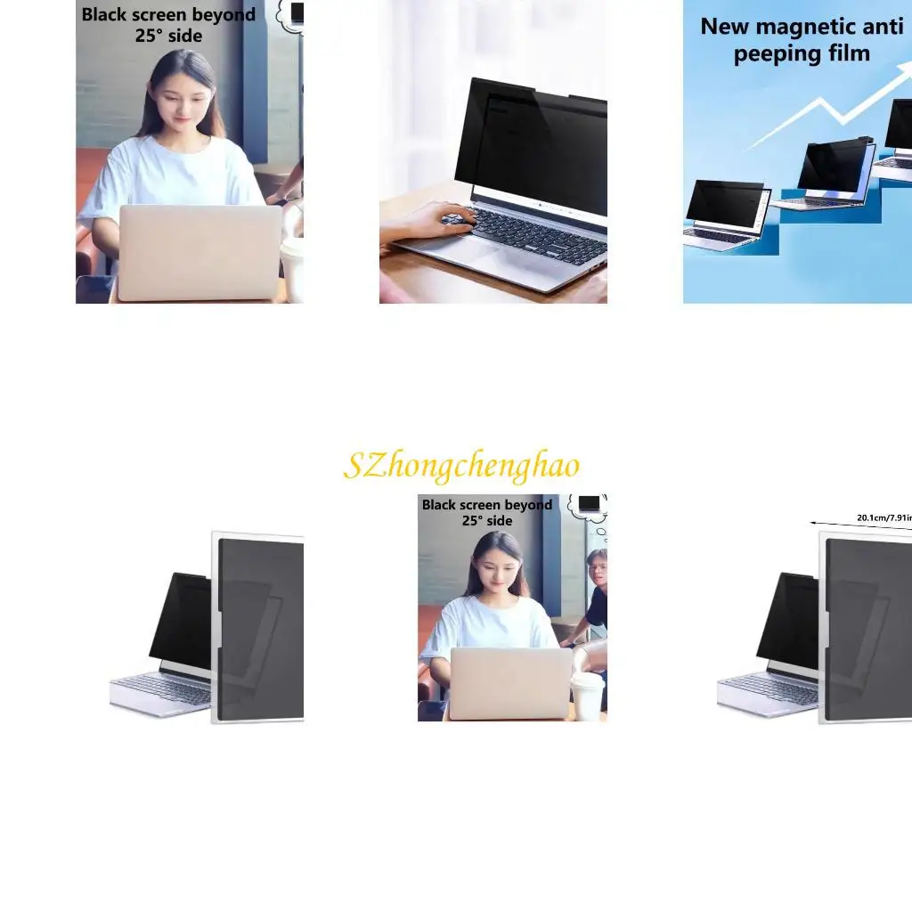 

Фильтр экрана конфиденциальности для ноутбуков 12-17 дюймов Fit Clear View 601d