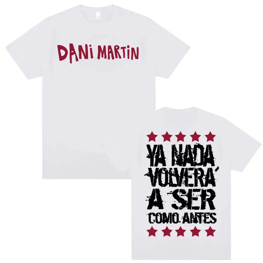 داني مارتن يا نادي فولفيرا A Ser Como قبل تي شيرت للرجال والنساء عادية المتضخم القطن تي شيرت موضة القوطية تي شيرت ريترو