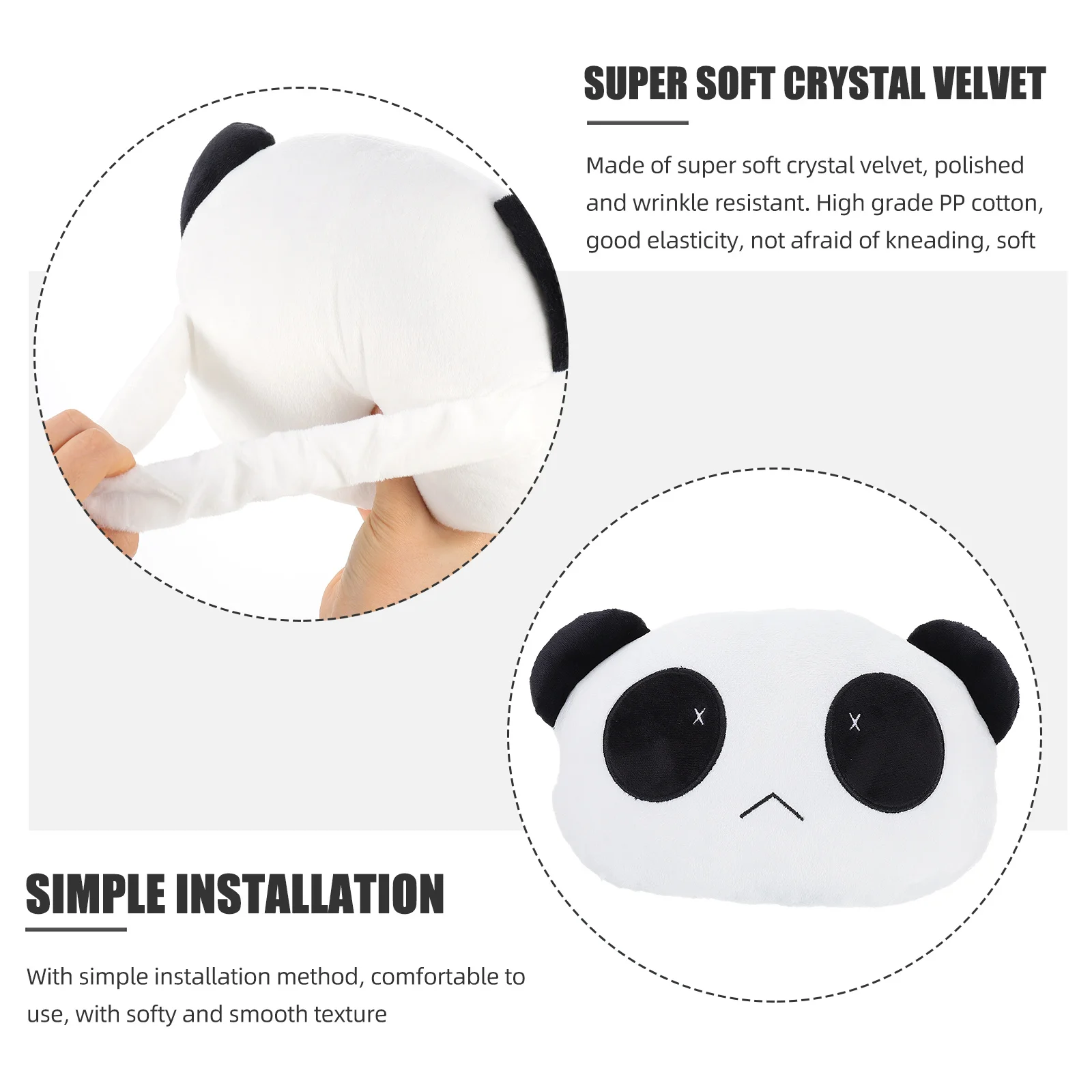 

2 шт., автомобильный подголовник, защитная подушка для шеи, мягкая полипропиленовая хлопковая подушка для автомобильного сиденья, универсальная подушка для спины для офиса и дома