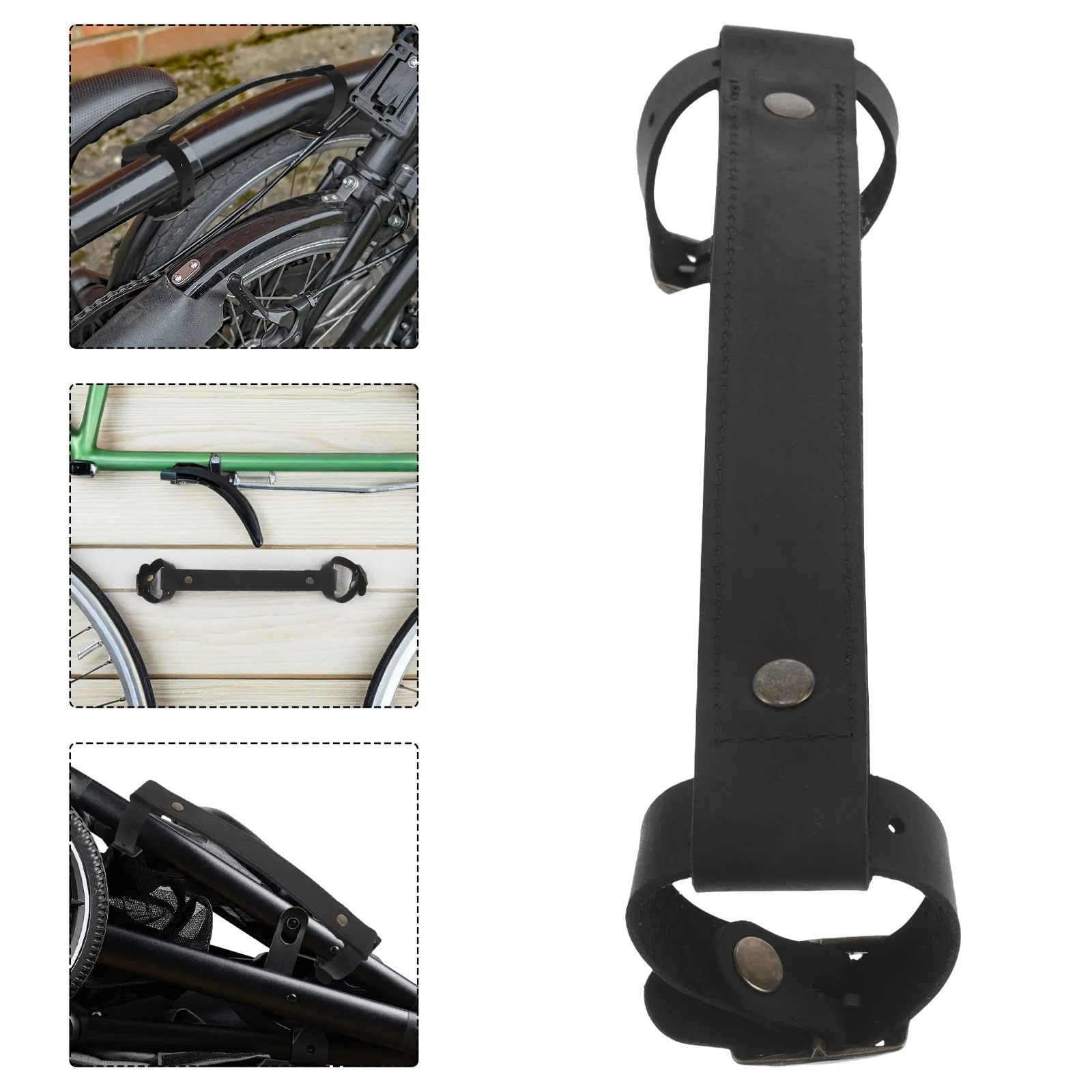 

Foldable Bicycle Carrying Strap Fake Handle Portable Scooter Hand Carrier Lightweight Durable Waterproof Outdoor Sports