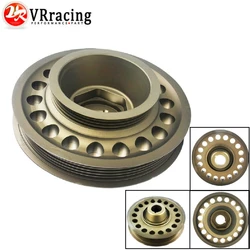 VR - Racing Light Weight Aluminum Crankshaft Pulley OEM Size For 93-01 Honda Prelude H22 VTEC VR-CP012