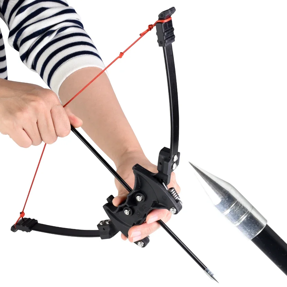 12 LBS Mini Recurve Bow Laser Aiming Composite Bow Foldable Spring Bow Indoor and Outdoor Competitive Shooting Sports Package