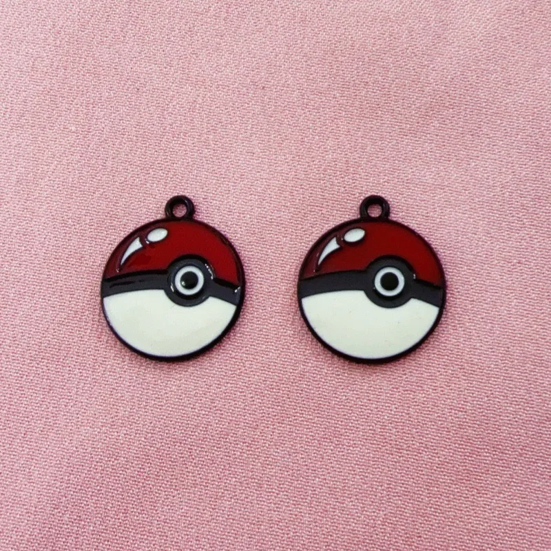 10pcs Cartoon Drip Oil Jewelry Accessories Handmade DIY Bracelet Pendant Keychain Phone Pendant view 5