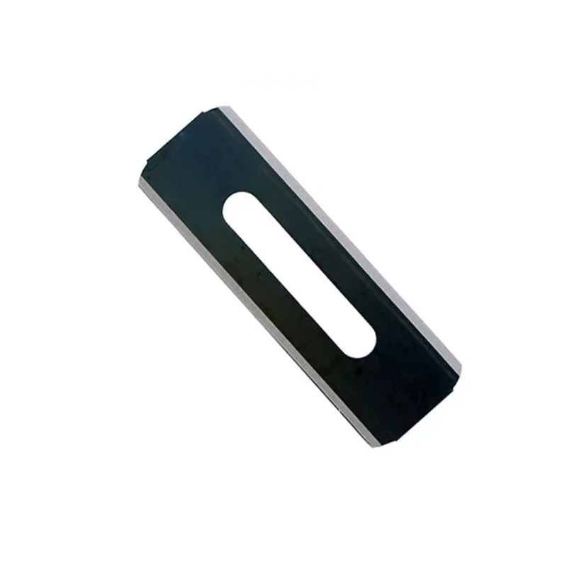 Espessado e Reforçado Aço Carbono Industrial Arredondado Cintura Buraco Faca Lâmina de Corte de Filme Lâmina do Tapete Lâmina Dupla Face
