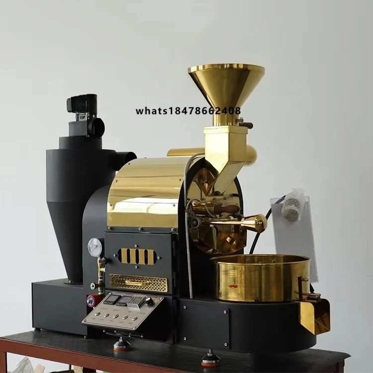 Yoshan Home Commercial Small Mini Stainless Steel 1Kg 2Kg 3Kg Coffee Roaster Green Beans Roasting Machine for Cafe Shop