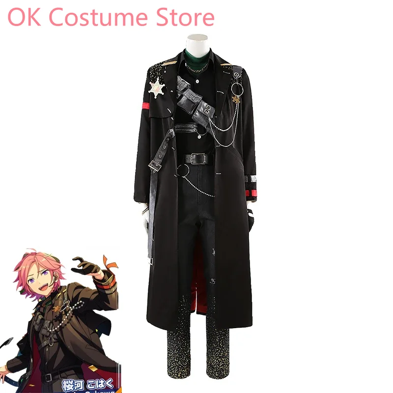 Game Ensemble Stars Double Face Oukawa Kohaku Mikejima Madara Cosplay Costume Halloween Carnival Uniforms Party Suit Custom Made