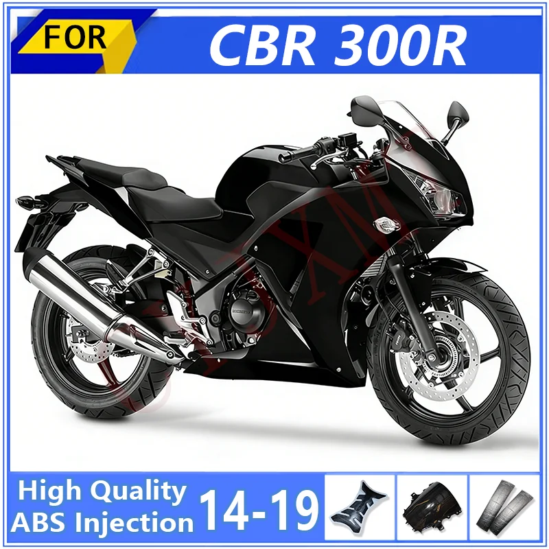 Nuevo Kit de Carenado para Motocicletas Honda CBR300R CBR300 2014-2019, Accesorios de Carenado y Spoiler, Carcasa de Chasis CBR 300 300R 14-19