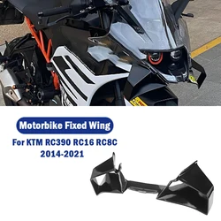 Motorcycle Fairing Fixed Wing, Suitable For KTM RC390 RC16 RC8C Retrofitting Into Aerodynamic Fins 2014-2021