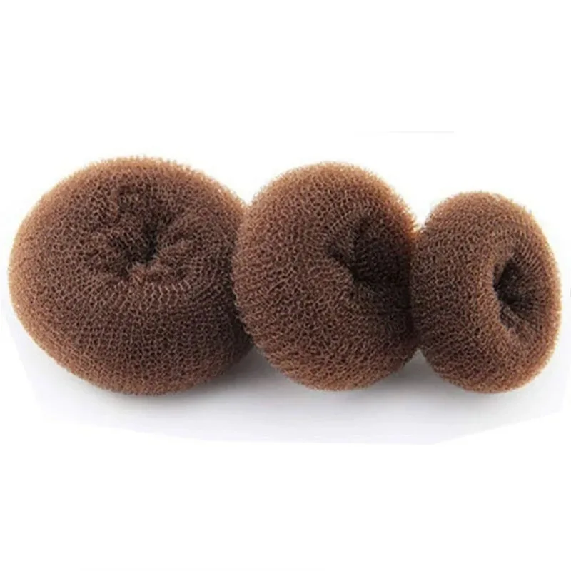 

3pcs Hair Bun Donut Magic Foam Products Hairstyle Lazy Hair Accessories For Girls Women Lady Easy Big Ring Hair Styling Tools