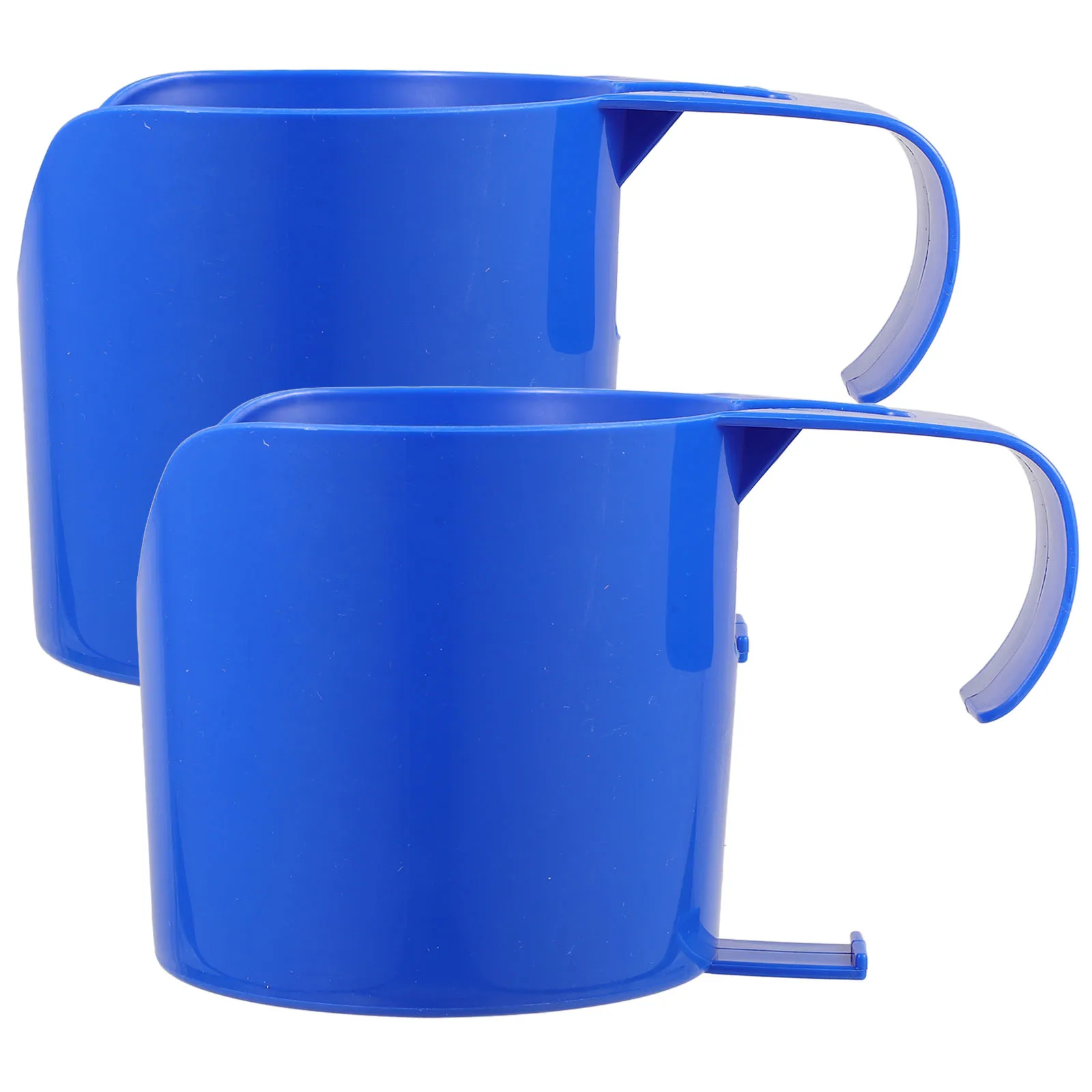 

2Pcs Pool Cup Holder Durable PP Material Drink Storage Rack for Above Ground Spa Bathtub Glass Beverage Holder