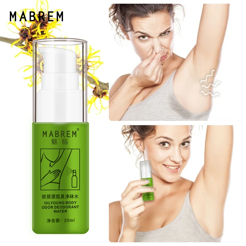 MABREM Body Odor Sweat Deodor Perfume Spray For Man and Woman Removes Armpit Odor and Sweaty Lasting Aroma Skin Care Spray 20ml